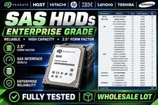 HARD DRIVE WHOLESALE LOT Of 150 DRIVES • MIXED BRANDSFULLY TESTED • 146GB+ picture
