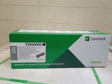 Lexmark 72K0XKG High Yield Black Toner CS820 CS821 CS822 CS823 Genuine Sealed picture