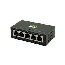 InHand Networks 5 Ports Gigabit Network switch metal case with US Power Plug picture