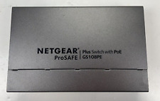 NetGear ProSAFE GS108PE v3 8-Port Gigabit Managed PoE Ethernet Switch picture