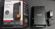 Used NETGEAR Nighthawk CM1200-100NAS DOCSIS 3.1 Cable Modem picture