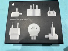 Apple World Travel Adapter Kit M8794G/B Six Piece Set ,Labeled EU , Hong Kong picture