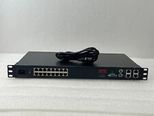APC AP5401 16 port Analog CAT5 KVM Switch w/ PWR CORD INCLUDED   picture