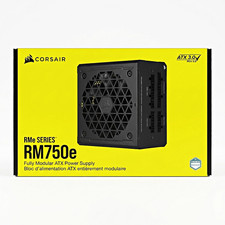 Corsair RM750e RMe 750W Fully Modular ATX 80 PLUS Gold Power Supply Black picture