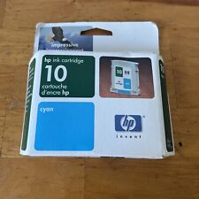 New Unused Genuine HP C4841A #10 Cyan Ink Cartridge Sealed Expired 2006 picture