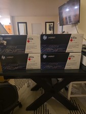 Genuine HP 651A Magenta Toner Cartridge CE343A OEM Factory Sealed New TonerFlip picture
