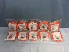 10 NEW Belkin A3L980-14-ORG-S 14ft Orange Cat6 Snagless Patch Cable picture