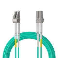 Fiber Patch Cable - LC to LC OM3 10Gb/Gigabit Multi-Mode Jumper Duplex 50/125... picture