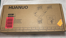 HUANUO HNDS6W Dual Monitor Arm Desk Mount 13-32” VESA Open Box Complete picture