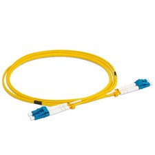 LC to LC Duplex OS2 Single Mode Fiber Optic Patch Cable – 2M / 6.6ft picture