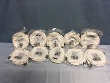 10 NEW 14' Belkin A3L980-14-WHT-S CAT6 Snagless Patch Cable (White) picture