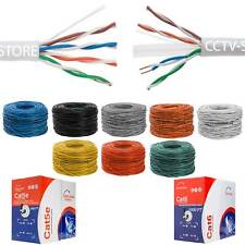CAT5E CAT6 Cable 500FT 1000FT UTP Solid Network Ethernet CAT5 Bulk Wire RJ45 Lan picture