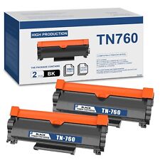 TN760 Black Toner Cartridge Replacement for Brother TN760 MFC-L2710DW Printer picture