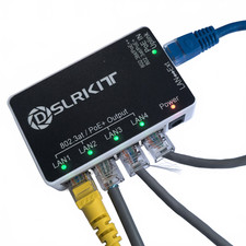PoE++ 90watt 5 Port Gigabit PoE Passthrough Switch PoE Extender Repeater 802.3bt picture
