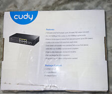 Cudy PoE 8-Port 10/100M Switch with 2 Uplink Ports FS1010P Power over Internet picture
