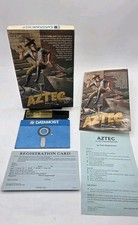 1982 Aztec (Adventure) Commodore 64 Diskette Datamost & Paul Stephenson Rare Cib picture