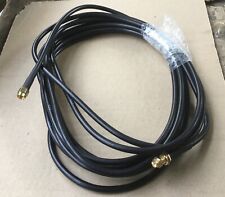 RP-SMA Male Female coaxial Wi-Fi antenna extension cable 16 ft CFD-200 picture