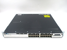 Cisco Catalyst 3750X 24-Ports Gigabit Managed Switch w/Ears P/N: WS-C3750X-24T-L picture