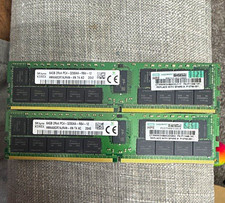 SK hynix 128GB (2x64GB) DDR4 DIMM 288-Pin PC4-3200AA ECC Reg HMAA8GR7AJR4N-XN picture