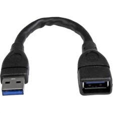 StarTech.com 6in Short USB 3.0 Extension Adapter Cable (USB-A Male to USB-A Fema picture