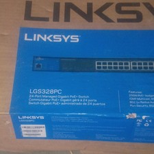 Linksys LGS328PC 24-Port Fully Managed Gigabit PoE+ Rack Switch w/ SFP picture