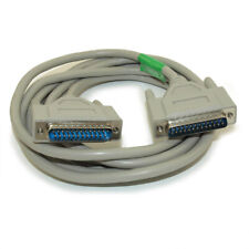 10ft Serial DB25/DB25 Straight-thru RS232 Male to Male Cable picture