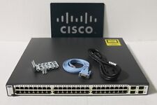 CISCO WS-C3750G-48PS-S  48-Port Gigabit Switch picture