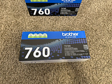 Brother TN760 Black Toner Cartridge TN-760 High Yield 3000 Pages Sealed picture