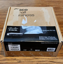 Cisco Small Biz RV130 k9 NA VPN Wired Router Open Box Multifunction VPN Router picture