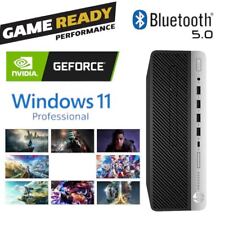 HP Gaming Desktop Computer i5 NVIDIA GT up to 32GB RAM 2TB SSD Windows 11 Pro BT picture