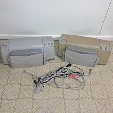 *Lot of 2* HP Hewlett Packard DeskJet 930C Standard Inkjet Color Printer - USED picture