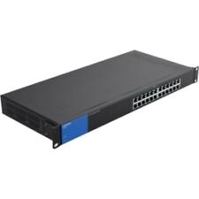 Linksys LGS124P 24-Port Gigabit Ethernet PoE Switch 2 Layer - Rack-mountable picture