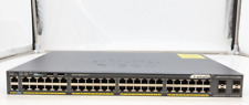 Cisco Catalyst WS-C2960X-48TS-L V5 48-Port LAN Gigabit Ethernet Switch No Ears picture