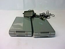 LOT OF 2 3COM 3CGSU08A 8-PORT 10/100/1000BASE ETHERNET SWITCH JD871A W/ ADAPTER picture
