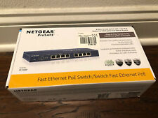 NetGear ProSafe (FS108P) 8-Ports External POE Switch, Used picture