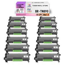 12Pk TRS TN890 Black Extra HY Compatible for Brother HLL6400DW Toner Cartridge picture