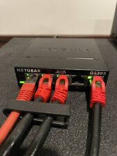 NETGEAR 5-Port Gigabit Ethernet Unmanaged Switch (GS305) w/ Adapter Original Box picture