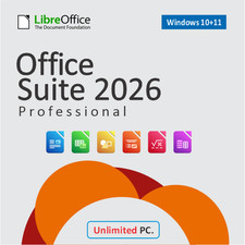 Microsoft Office Alternative - LibreOffice Software Suite 2026 for Win 10/11 #3 picture