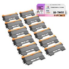 12Pk TRS TN450 Black Compatible for Brother HL2130, MFC7460 Toner Cartridge picture