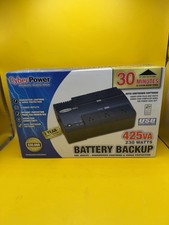 Cyber Power Surge Protector Battery Backup 425VA 230W USB Connectivity Cable picture