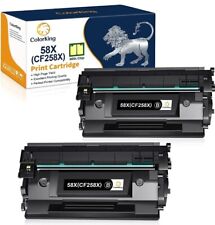 CF258A CF258X 58A 58X Toner WITH CHIP for HP LaserJet Pro M404dn M404dw, 2 Pack picture