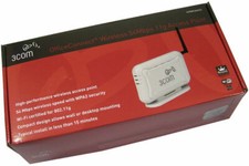 New 3COM Office Connect Wireless 54Mbps 11g 3CRWE454G75 Access Point/WPA2 Secure picture