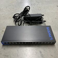 Linksys LGS116P 16 Port w/ 8-Port PoE+ BUSINESS PoE+ Gigabit Unmanaged Switch picture