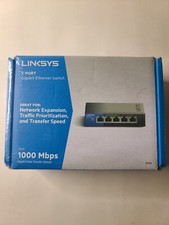 New Linksys SE3005 5-port Gigabit Ethernet Switch picture