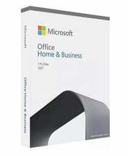 Microsoft Office 2021 Home & Business 1 PC Retail Box New Sealed for Windows picture
