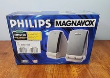 Philips Magnavox MMS130 Multimedia Speaker System Computer Speakers New in Box picture