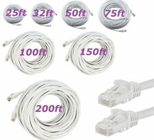 RJ45 Cat5e CAT5 Ethernet LAN Network Cable for PC PS XBox Internet Router White picture