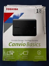 Toshiba Canvio Basics 1TB Portable External Hard Drive USB 3.0 New picture