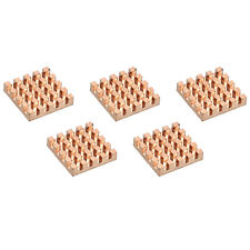Heatsink Kit Pure Copper 14x14x3mm for IC MOS with Thermal Pads Pack of 5 picture