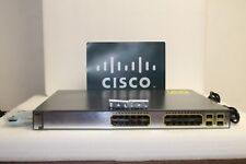 Cisco WS-C3750G-24PS-S 24 Port PoE 10/100/1000 Gigabit Switch FAST SHIPMENT picture